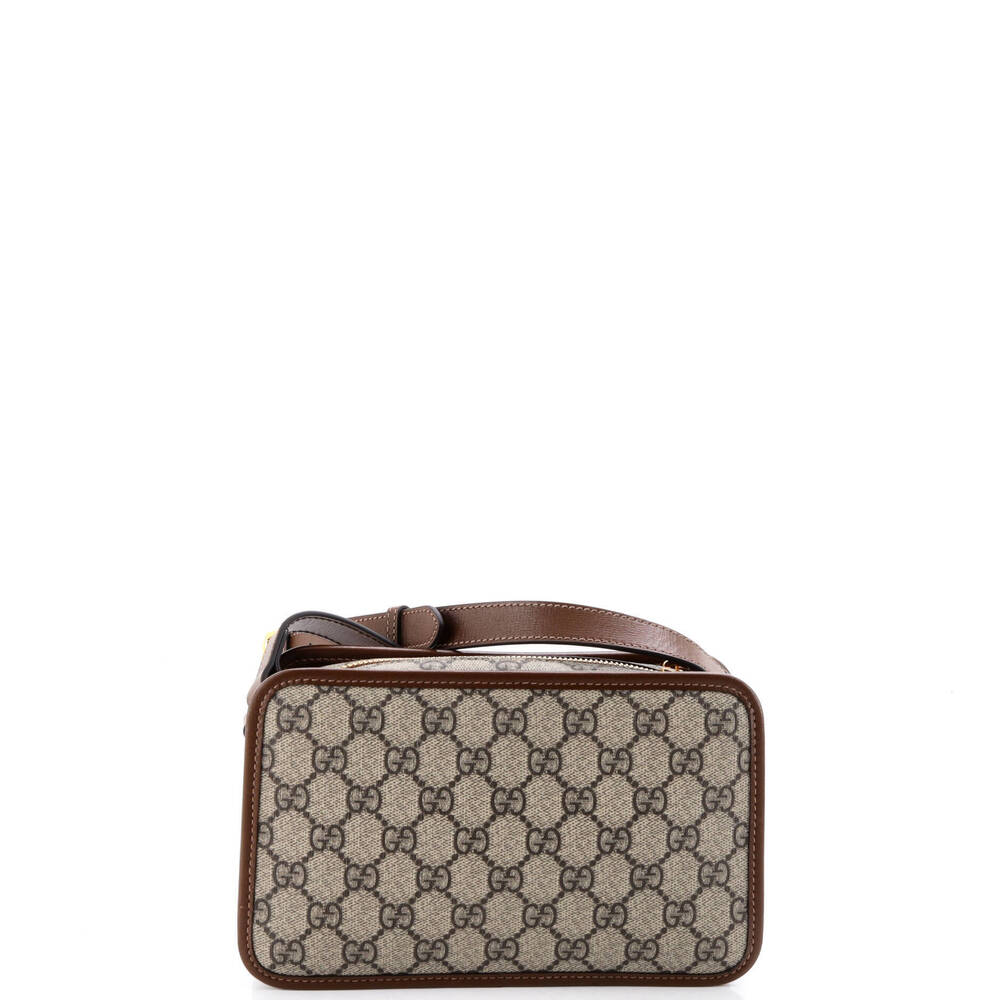 Gucci Mini Interlocking G Patch Camera Bag Gg Coa… - image 3